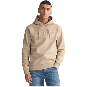Tonal Shield Hoodie Heren Sweatshirt met Capuchon