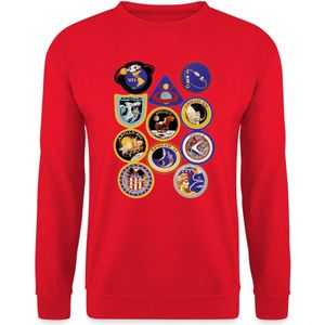 NASA Apollo-missie-insignes Sweater Heren