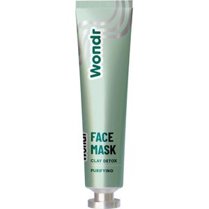 WONDR Face Mask - Clay Detox - Onzuiverheden - Reinigend - Alle huidtypes