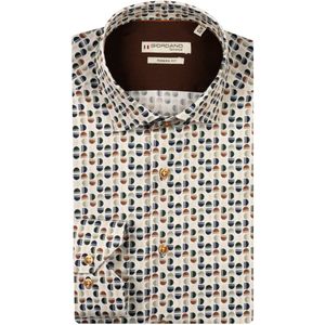 Giordano - 527821 - Heren Overhemd - 100% Katoen - Modern Fit - Kleurnummer 70