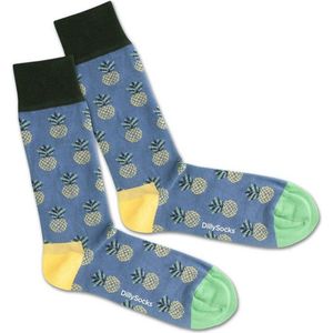 DillySocks Pineapple Indigo Socks 36-40