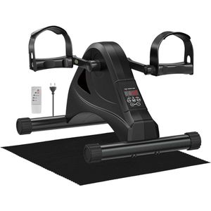 Stoelfiets - Bureaufiets - Deskbike - Bewegingstrainer - Handvaten - Fietstrainer met Instelbare Weerstand - Mini Hometrainer - Under Deskbike - Mobiliteitstrainer - Fitness - Bewegen Tijdens Je Werk - Beentrainer - Geschikt voor Armen en Benen