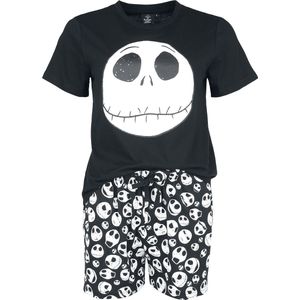 The Nightmare Before Christmas Jack Pyjama zwart XXL Katoen -
