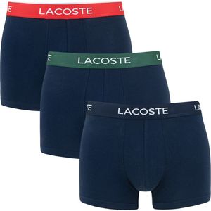 Lacoste Boxershorts Heren Casual Blauw - Maat  XL