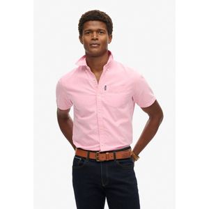 Superdry - Oxford Short Sleeve - Overhemd - Katoen - Relaxed Fit