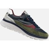 GEOX - Spherica Actif X1 - Sneakers - Marineblauw/Mosgroen