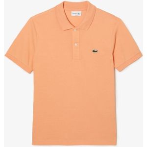 Lacoste - Piqué Polo Oranje - Slim-fit - Heren Poloshirt Maat L
