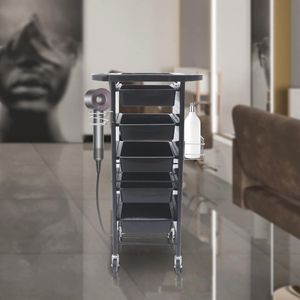 Professionele Kapperwagen met 5 Laden en Verstelbare Hangmand voor Schoonheidssalons