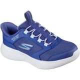 Skechers - Go Run 400 V2 - Instapschoenen - Blauw - Voor Jongens en Meisjes
