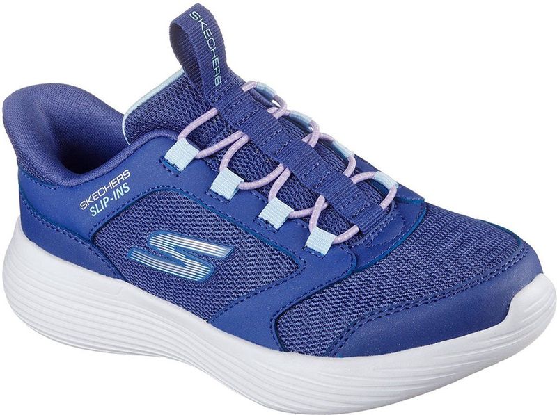 Skechers - Go Run 400 V2 - Instapschoenen - Blauw - Voor Jongens en Meisjes