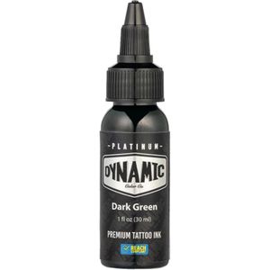 Platinum by Dynamic Tattoo Ink - Dark Green 30 ml