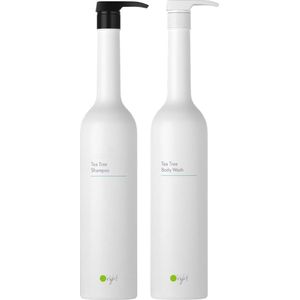 O’right Tea Tree Duo - Shampoo en Bodywash - 2 x 1L - grootverpakking
