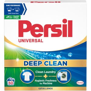 Persil - Wasmiddel - Waspoeder Universal - Witte Was - Krachtige Vlekverwijdering - 50 wasbeurten - 1 stuk