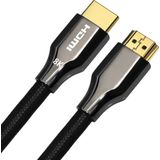 HDMI 2.1 Ultra High Speed Kabel Nylon – Gold Plated – 2 Meter