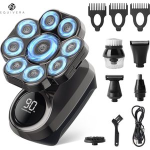 Equivera Skull Shaver - Hoofd Scheerapparaat Mannen - Scheerapparaat Hoofd - Skull Shavers - Head Shavers