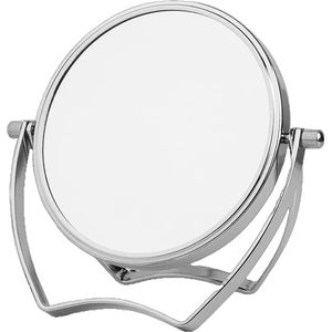 Gérard Brinard metalen make up spiegel beugel 5x vergroting - Ø14cm spiegels
