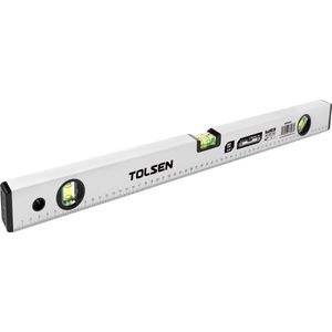 Tolsen Waterpas 80 cm - Aluminium - 3 Libellen 45°, 90° & 180°