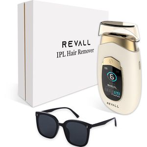 REVALL® IPL Ontharingsapparaat - Lichtontharing - Laser - Pijnloos - Incl. Beschermbril - Premium