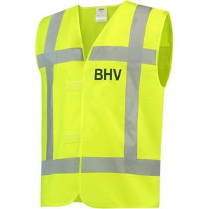 Tricorp Veiligheidsvest RWS BHV - Workwear - 453006 - Fluor Geel - maat 4XL