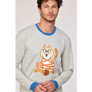 Pyjama heren woody kat melee