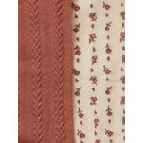 Vertbaudet - Set van 2 paar Maillots - Bloemen en Kabels - Voor Babymeisjes