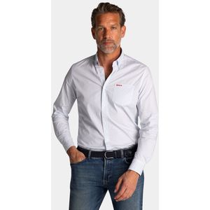 NZA - Blauw - Katoen Stretch Overhemd