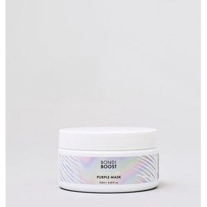 Blonde Baby Purple Mask