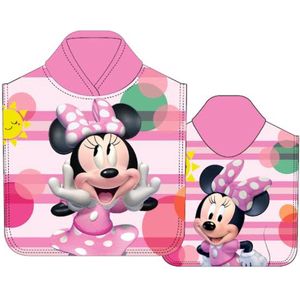 Safta Minnie Mouse ´´me Time´´ Cotton Poncho Roze 3-8 Years