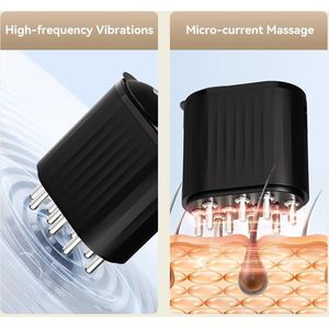Hoofdhuidborstel - Hoofdhuidmassage Elektrische Haarolie Applicator Fles Haarmassage Minoxidil Rozemarijnolie
