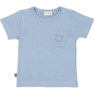 Frogs and Dogs - T-shirt Smile | Forever Blue - Katoen - Maat 80