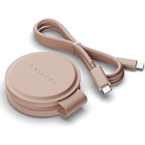 Satechi - On-the-Go Qi2 MagSafe 2 In 1 Oplader - Roze
