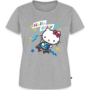 Hello Kitty Jaren 90 Stijlen Met Rolschaatsen Premium T Shirt Dames