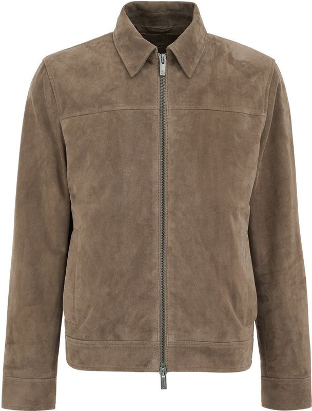 Van Gils - Heren Jack - Beige - Suède