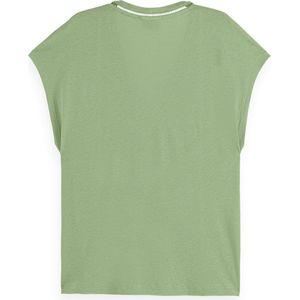 Scotch & Soda - U9A00648T - T-shirt - Dames - Korte Mouwen - V-hals