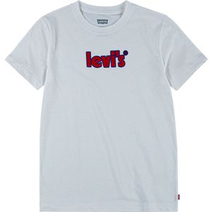 Levi´s ® Kids Graphic T-shirt Met Korte Mouwen Wit 4 Years Jongens,Meisjes