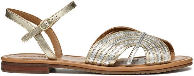 Geox Sozy S Sandalen Goud EU 39 Vrouw