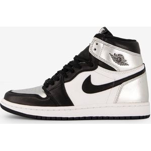 Nike Air Jordan 1 High OG, CD0461 001, Black/Black Metallic-Silver, EUR 40.5