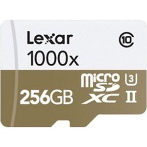 Lexar - microSDXC Professional UHS-II 1000x - Geheugenkaart - 256GB