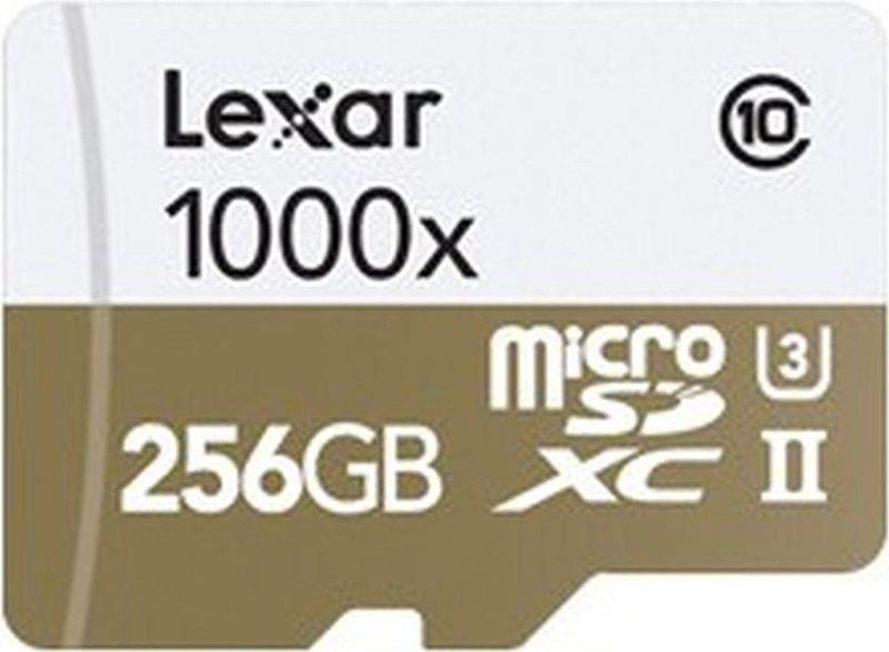 Lexar - microSDXC Professional UHS-II 1000x - Geheugenkaart - 256GB