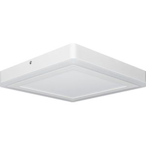 LEDVANCE Wand- en plafondarmatuur LED: voor plafond/muur, LED CLICK White / 18 W, 220…240 V, stralingshoek: 110, Warm wit, 3000 K, body materiaal: aluminum, IP20