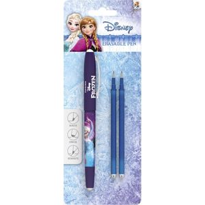 Van Der Doelen - Frozen Pen - Blauw - Uitwisbaar - 2 Extra Vullingen