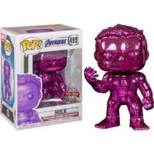 Funko Pop! Avengers 4: Endgame - Hulk with Nano Gauntlet - Purple Chrome