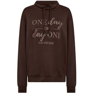 Soyaconcept - Banu 256 - Sweatshirt - Chocoladebruin / Lichtbruin
