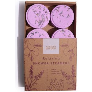 Ancient wisdom - zen - douche stomers - douche steamer - ontspanning - 4 stuks
