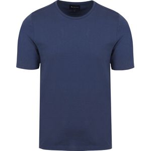 Suitable - Respect T-shirt Jim Denim Blauw - Heren - Maat L - Modern-fit