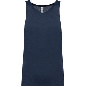 Triblend herentanktop sportshirt 'Proact' Navy Heather - L