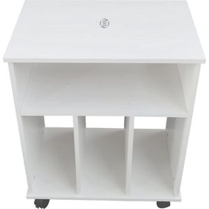 Equivera platenspeler meubel - lp kast - platenspeler kast - vinyl kast - lp meubel - platen kast