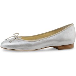 Werner Kern Kyle Ballerina's Zilver/Goud - Dames Instappers - Ballerina schoenen - Ballet flats - Lederen Zool - Werner Kern Ballerinas - Zilver - 40