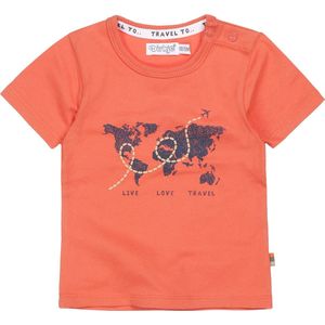 Dirkje V-TRAVEL Jongens T-shirt - Maat 62