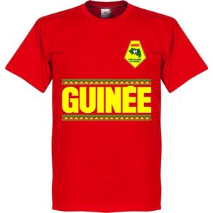 Guinea Team T-Shirt - Rood - L